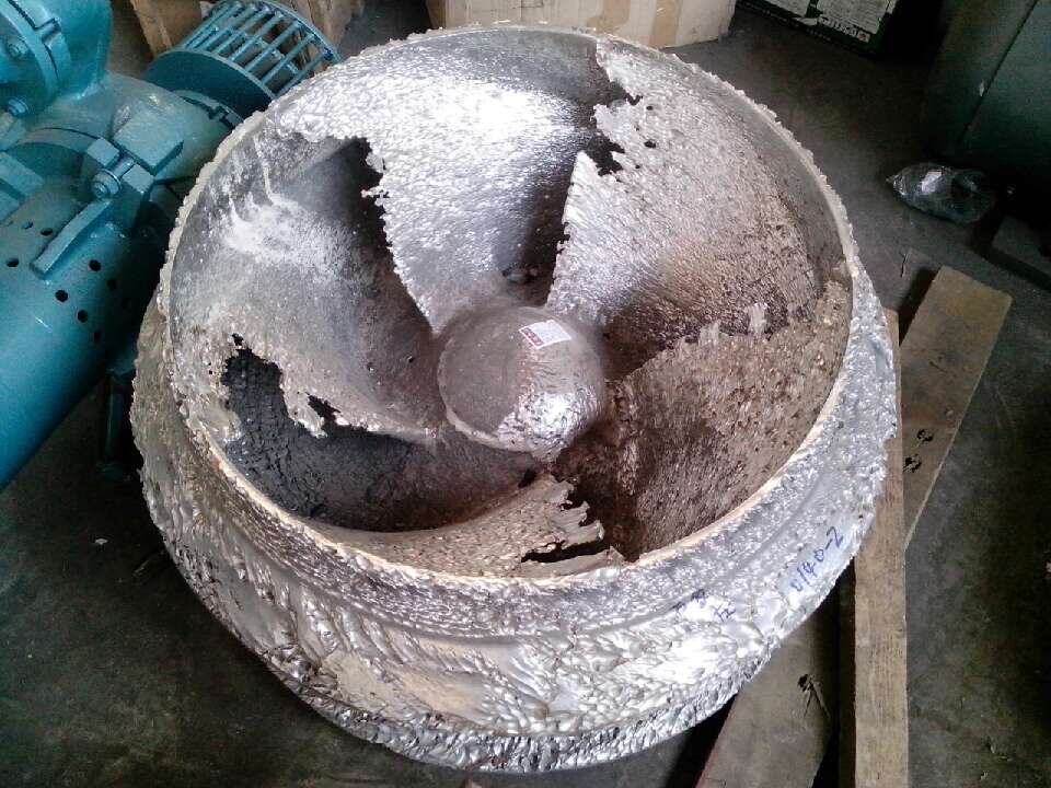 FGD脱硫泵叶轮磨损